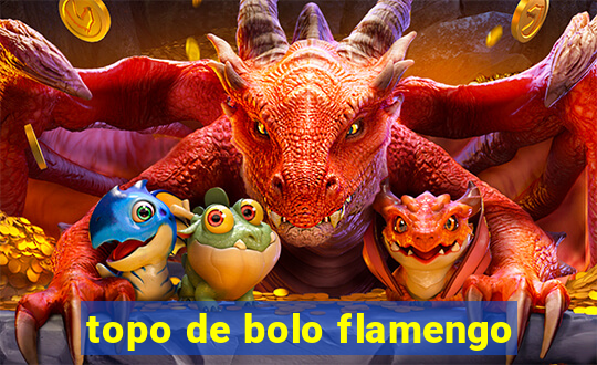 topo de bolo flamengo